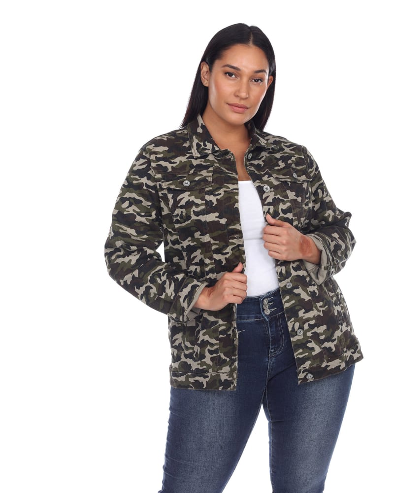 4x camo jacket top